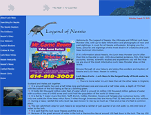 Tablet Screenshot of nessie.co.uk